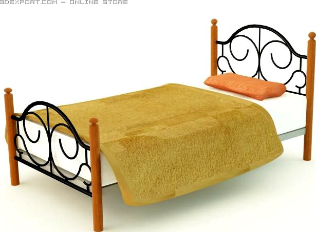 Bed 3D Model