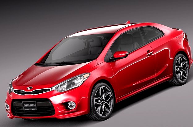 Kia Forte Koup 2014 3D Model