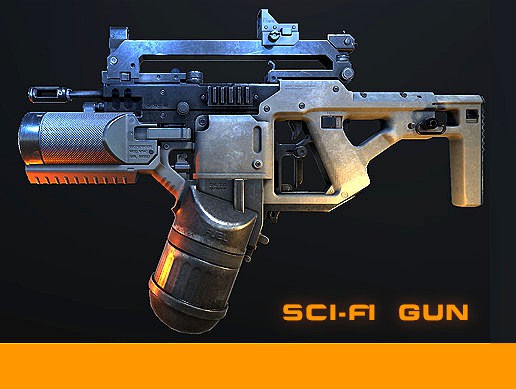 Sci-Fi Gun/Flamer