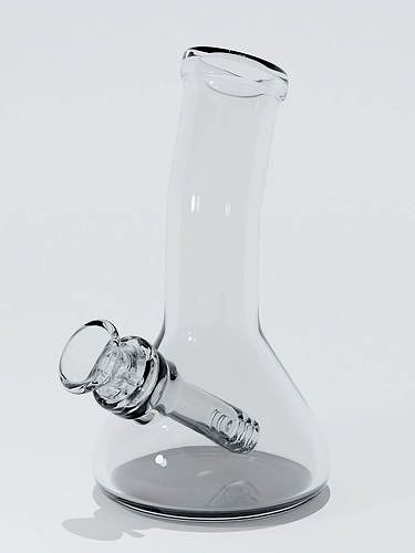 PBR Clear-Glass Beaker Bong