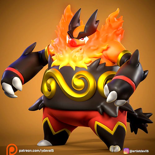 EMBOAR POKEMON | 3D