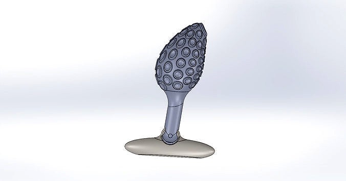 BUTT PLUG OCTOPUS | 3D
