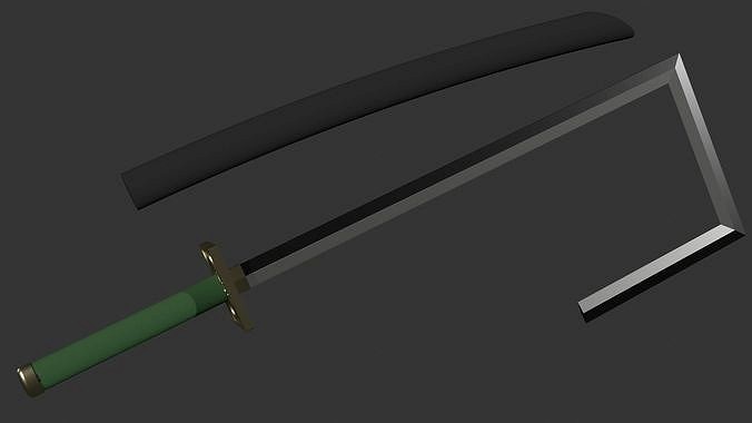 Bleach - Izuru Kira Wabisuke Zanpakuto Sword - Scabbard | 3D