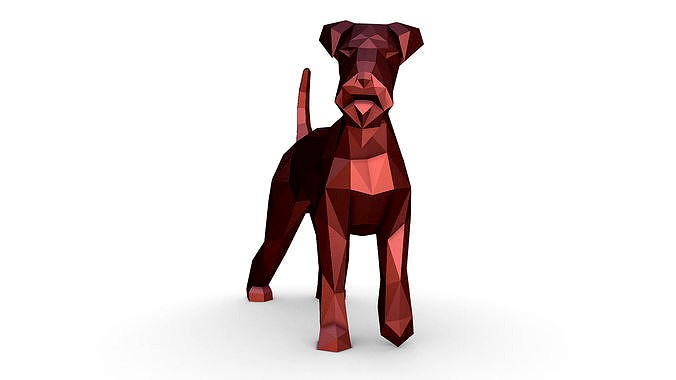Airedale terrier | 3D