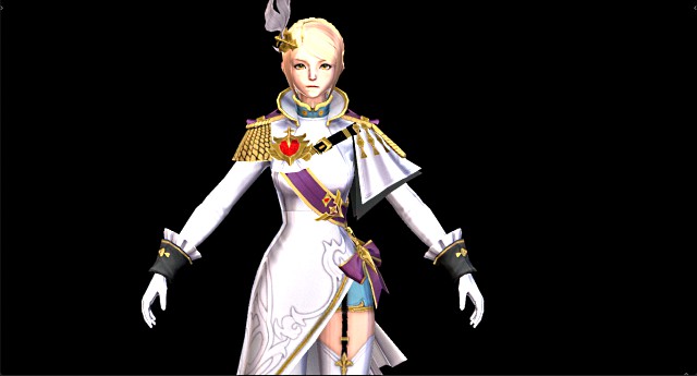 Female Commander Character