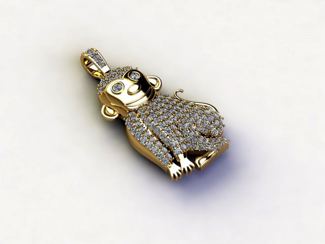 Monkey Pendant