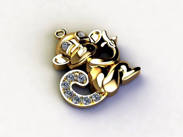 Monkey Pendant