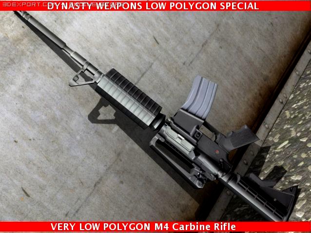 Special M4 Carbine 3D Model