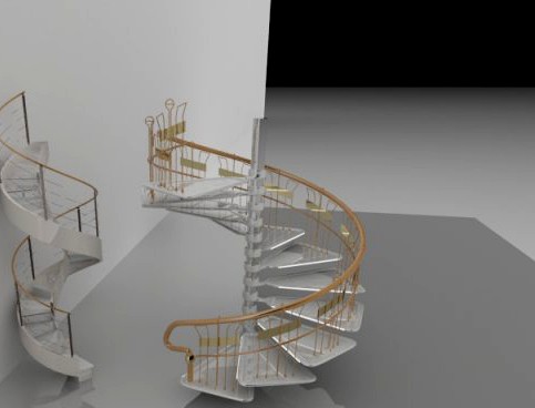 Stairs 3D Model