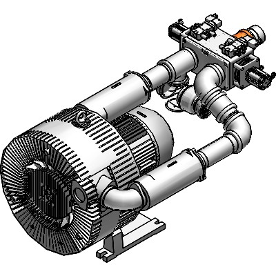 Vacuum Blowers SGBL-DG with Electro-Pneumatic Reversing