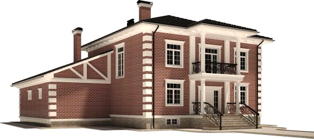 Cottage house 3D Model