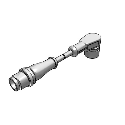 M12 A-Code MS-FR LED Double Ended Cable