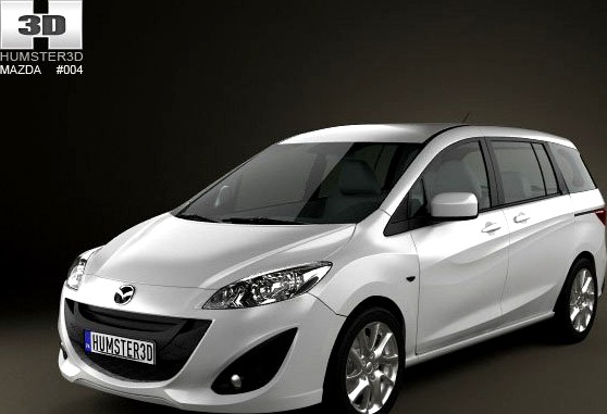Mazda 5 2011 3D Model