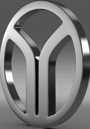 Yugo Logo 3D Model