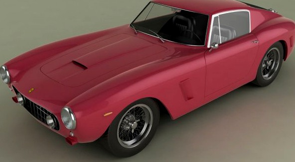 Ferrari 250 GT SWB Berlinetta 3D Model