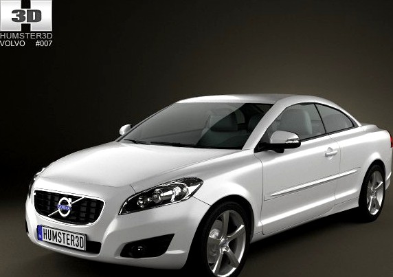 Volvo C70 2011 3D Model