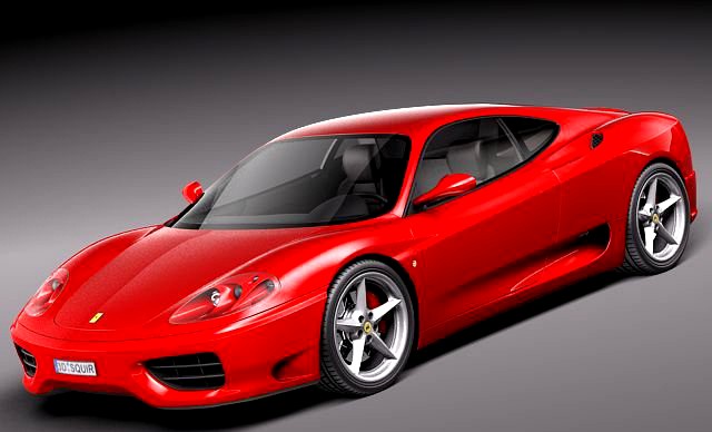 Ferrari 360 Modena 3D Model