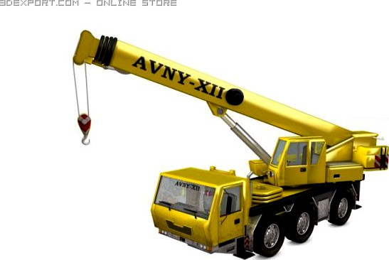 Crane 3D Model