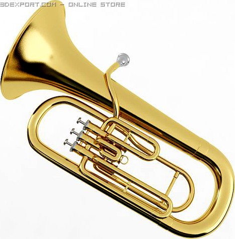 Euphonium 3D Model