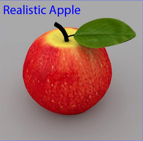 Apple 3D Model