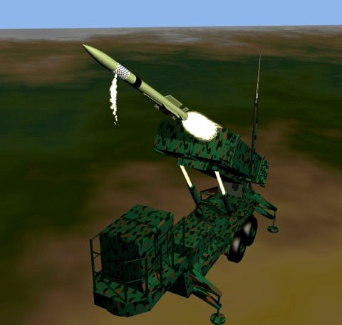 PAC3 Missile Battery 3D Model