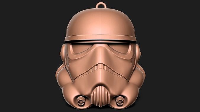Star Wars Stormtrooper Helmet keychain | 3D