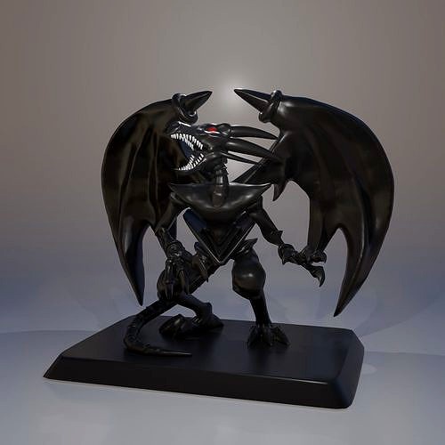 YUGIOH RED EYES BLACK DRAGON | 3D