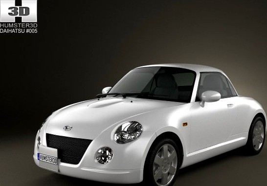 Daihatsu Copen 2011 3D Model