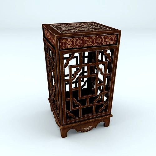 Chinoiserie Chinese Side Table