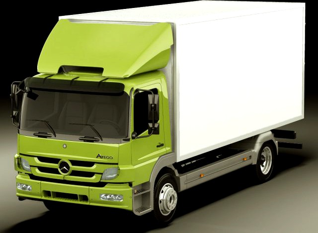 Mercedes Atego 2011 3D Model