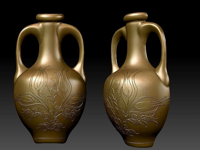 earthenware pot | 3D