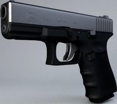 Glock 19 Gen4 3D Model