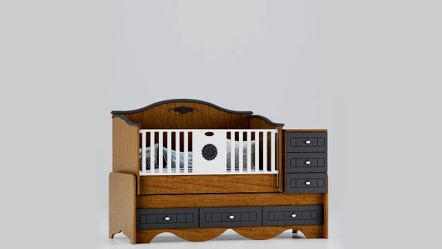 Baby crib bed N121