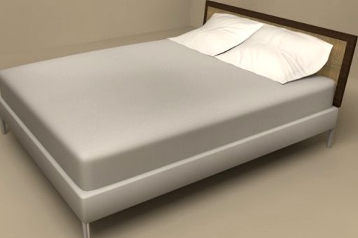 Piano bed by Flexform 3D Model