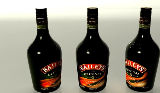 Bailey Bottle 3D Model