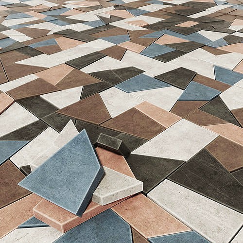 Paving tile angle splinter n2