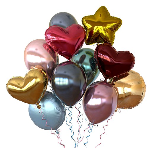 Metallic balloons