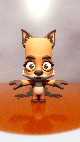 Cartoon Zooba Nix Rigged Ready For Games