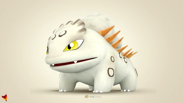 Pokemon Bulbasaur Rock Concept