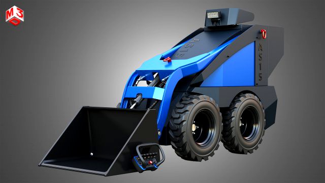 AS15 - Mini Skid Steer - Loader Bucket