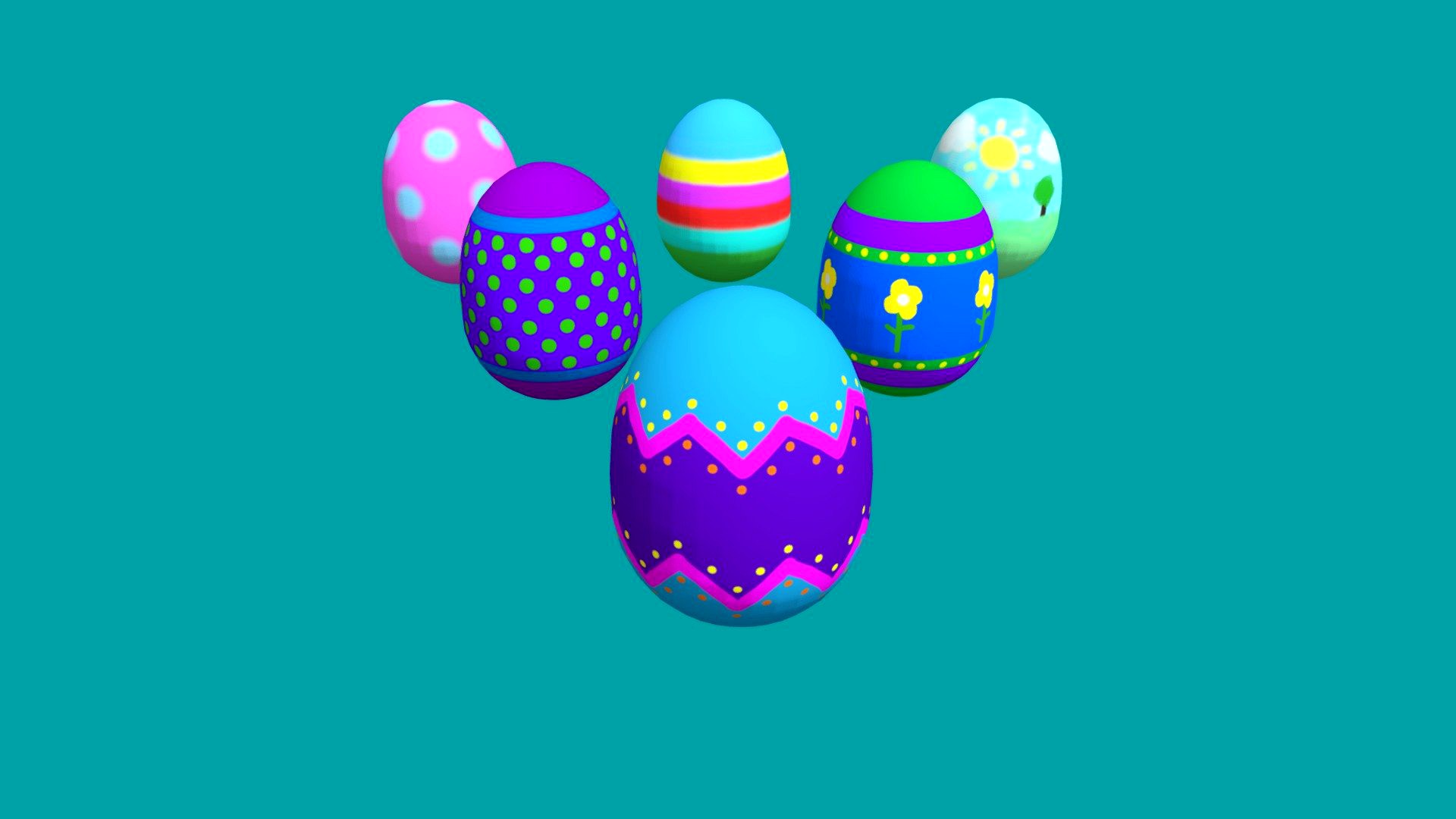 Easter Eggs 6 count