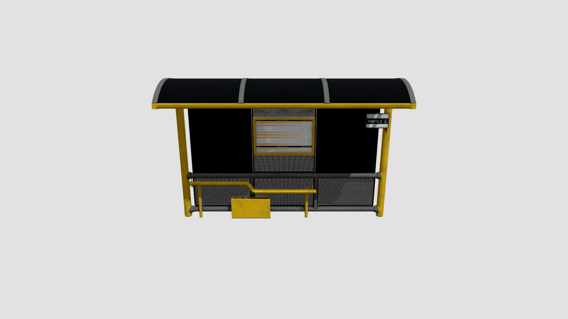 bus stop 6 AM211 Archmodel