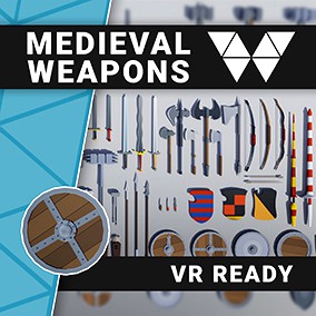 Low-poly Medieval Weapons