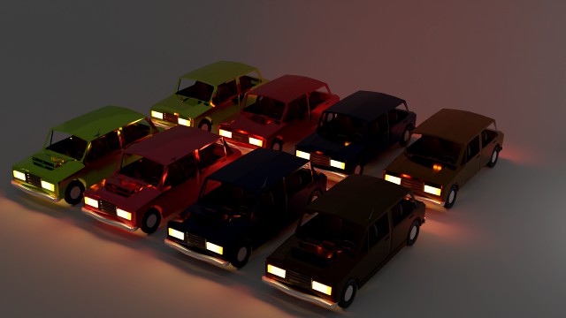 CarPack Low Poly
