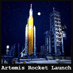 Artemis Rocket Launch / Modular Pack