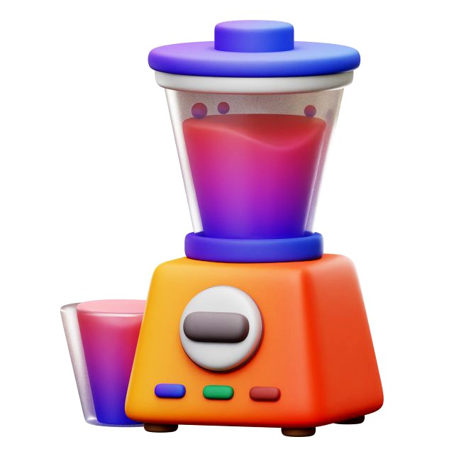 Blender or mixer for juice