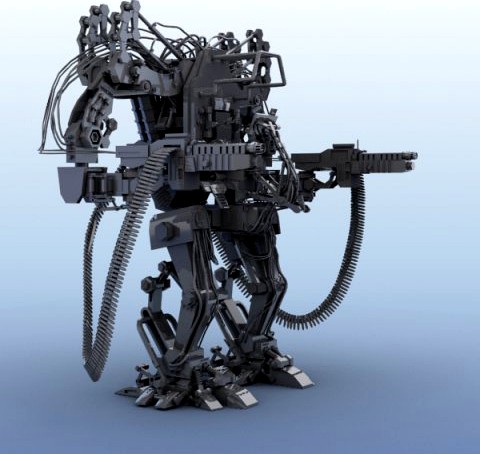 Robot 04 3D Model