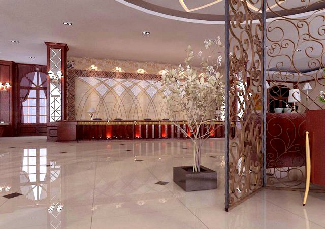 Lobby 2 3D Model