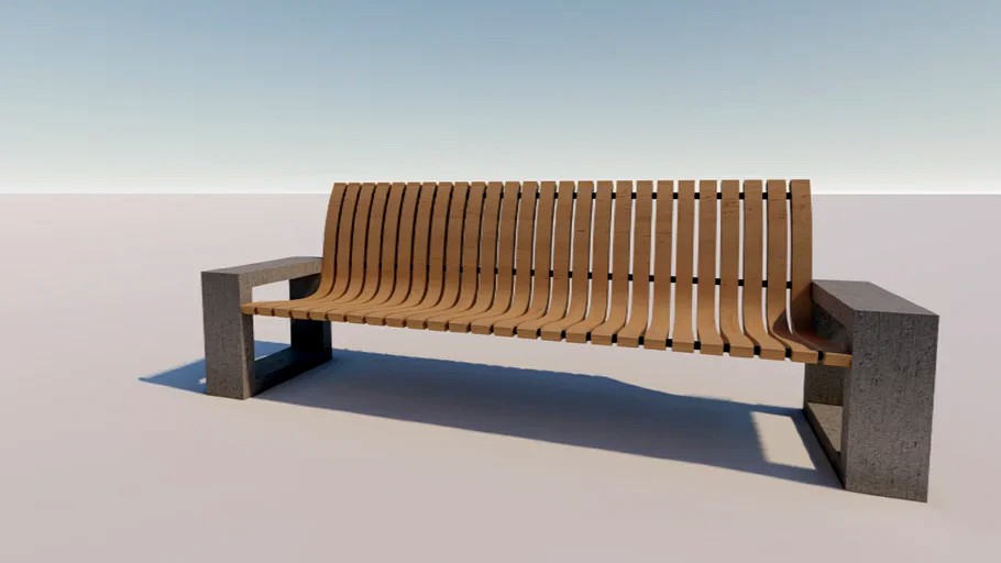 modern bench modern bank