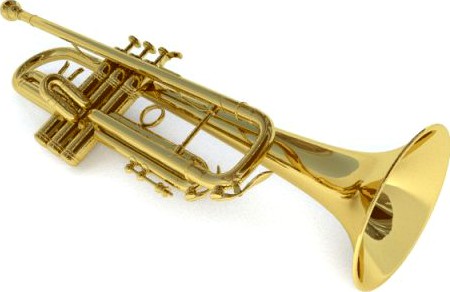 Trumpet 3D Model